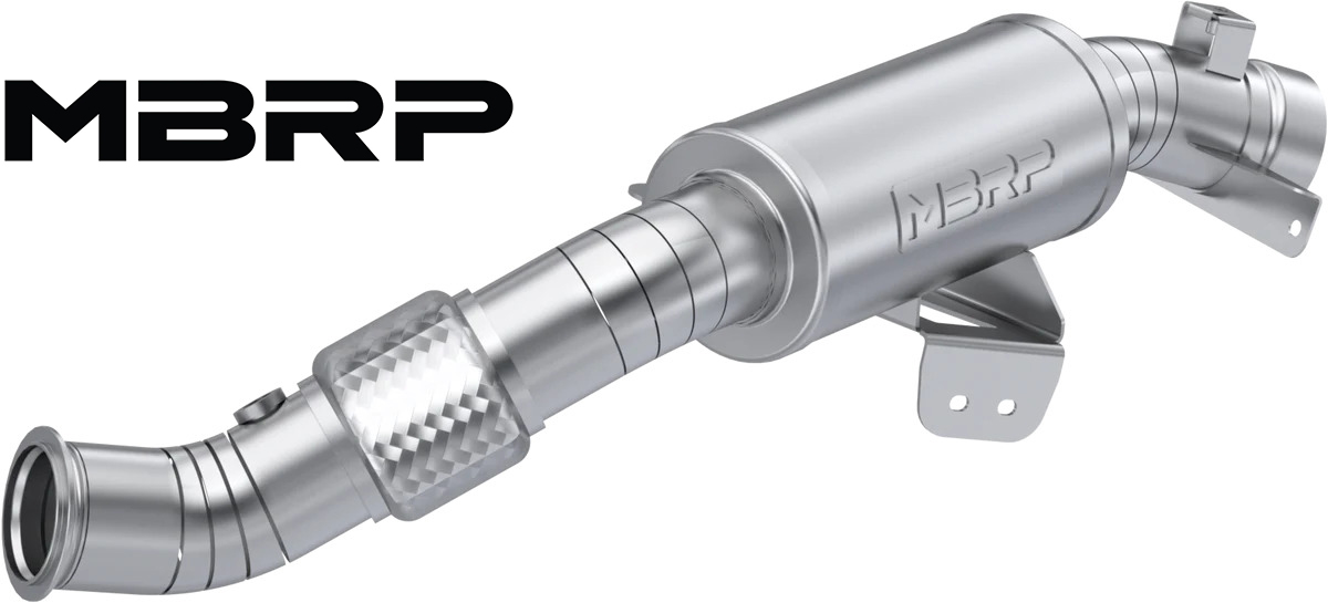 أنظمة العادم الترابية من سلسلة MBRP Performance لـ Can-Am Maverick R 2024+ 2