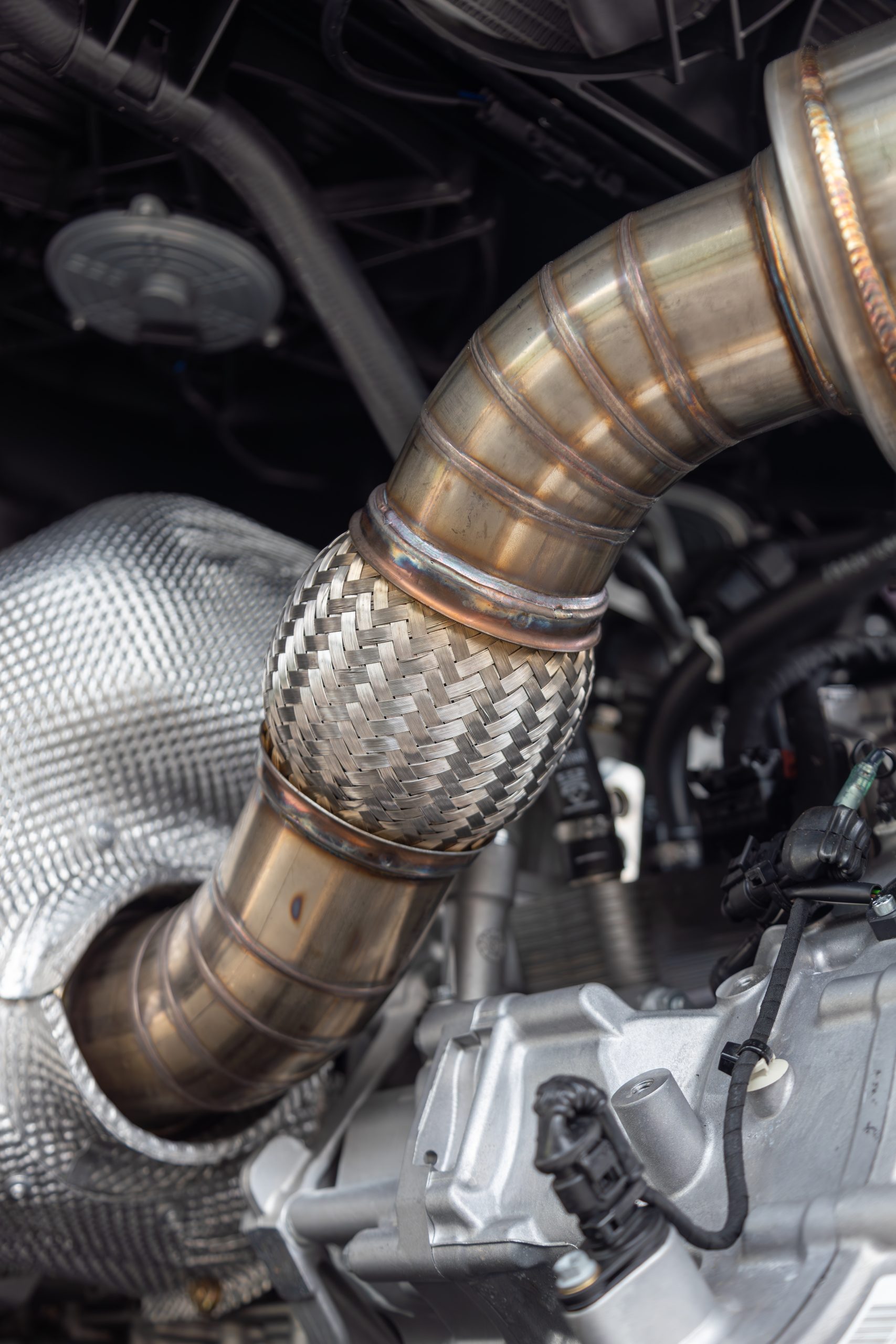 أنظمة العادم الترابية من سلسلة MBRP Performance لـ Can-Am Maverick R 2024+ 5