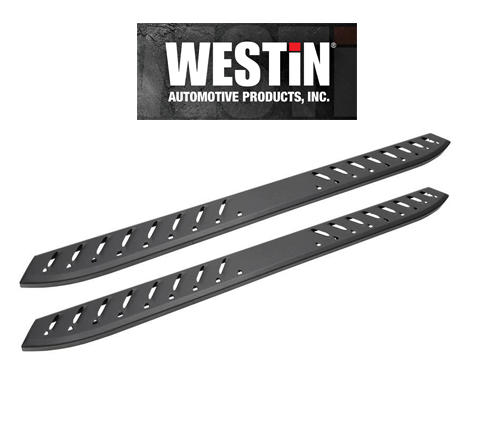 قضبان Westin Thrasher Running Black Nerf للشاحنات ذات الكابينة المزدوجة GM 2019+ 1