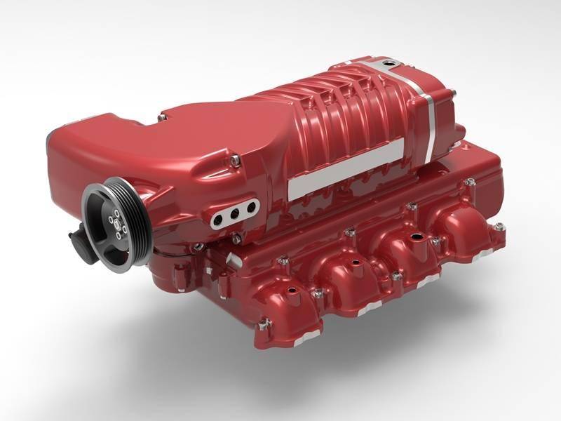 Whipple سوبرتشارجر Gen-6 3.0L مجموعة كاملة لمحركات Toyota V8 5.7L 2007-2021 4