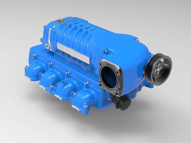 Whipple سوبرتشارجر Gen-6 3.0L مجموعة كاملة لمحركات Toyota V8 5.7L 2007-2021 5