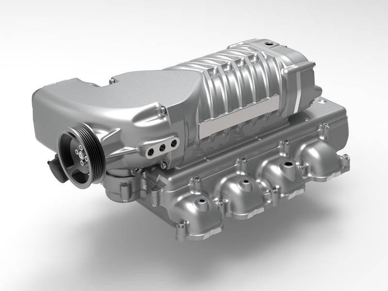 Whipple سوبرتشارجر Gen-6 3.0L مجموعة كاملة لمحركات Toyota V8 5.7L 2007-2021 6