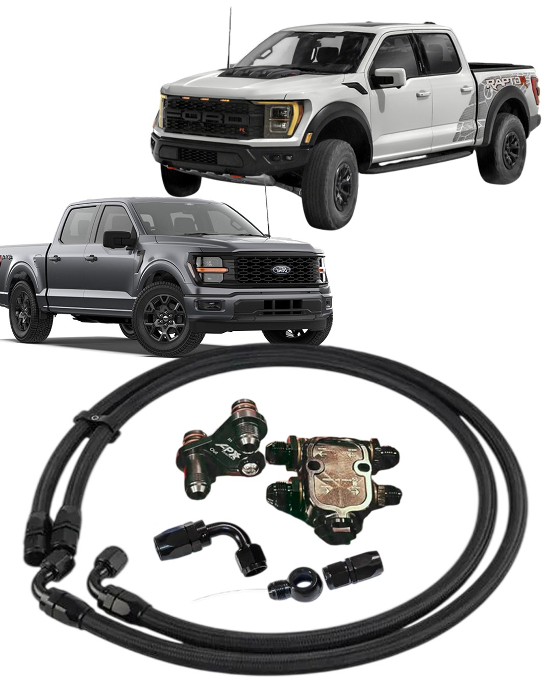 نظام تبريد ناقل الحركة لسيارة Ford F-150 / Raptor / R 1