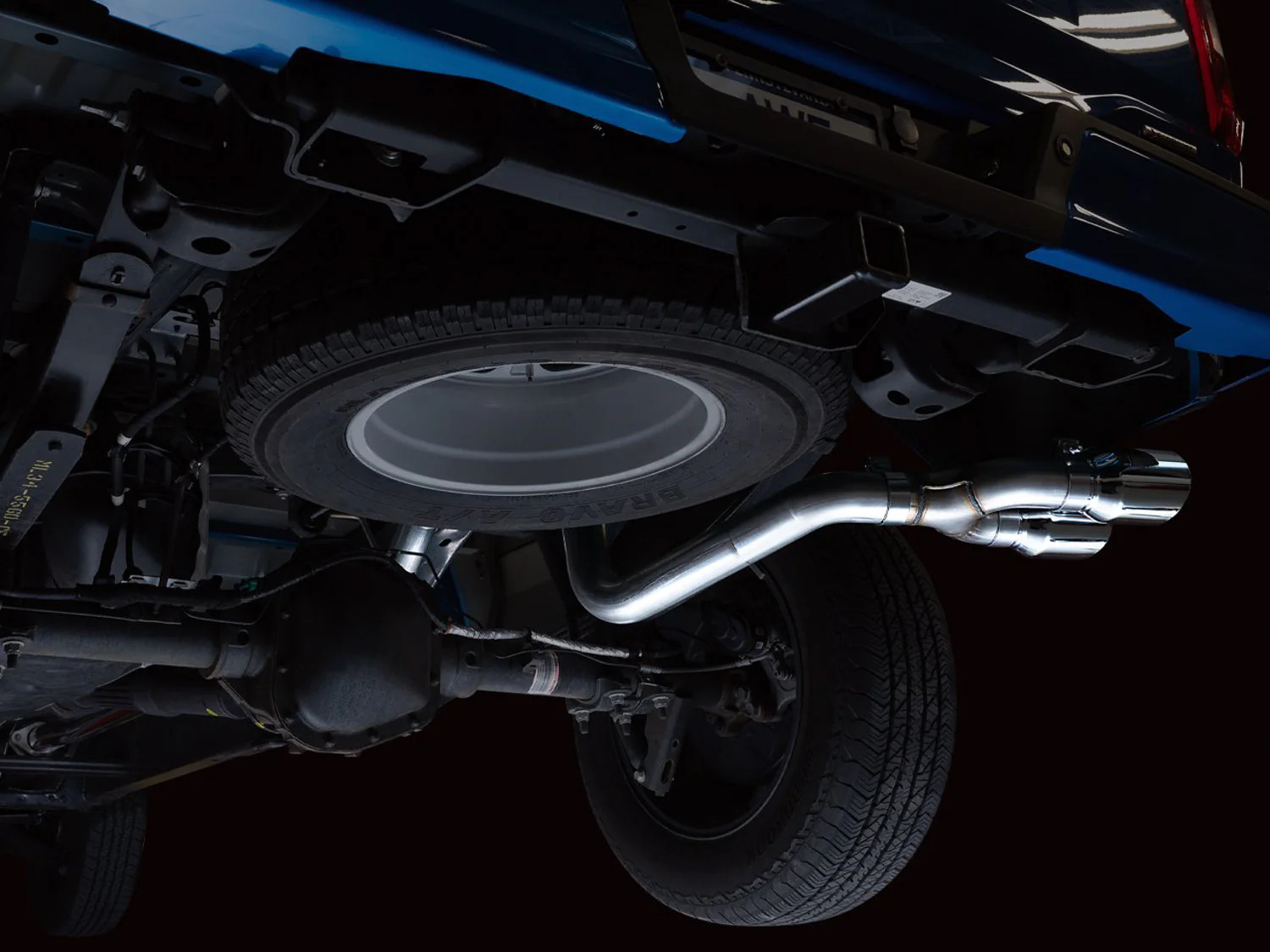 مجموعة عادم AWE لسيارة Ford F-150 Double Cab 2021+ 4