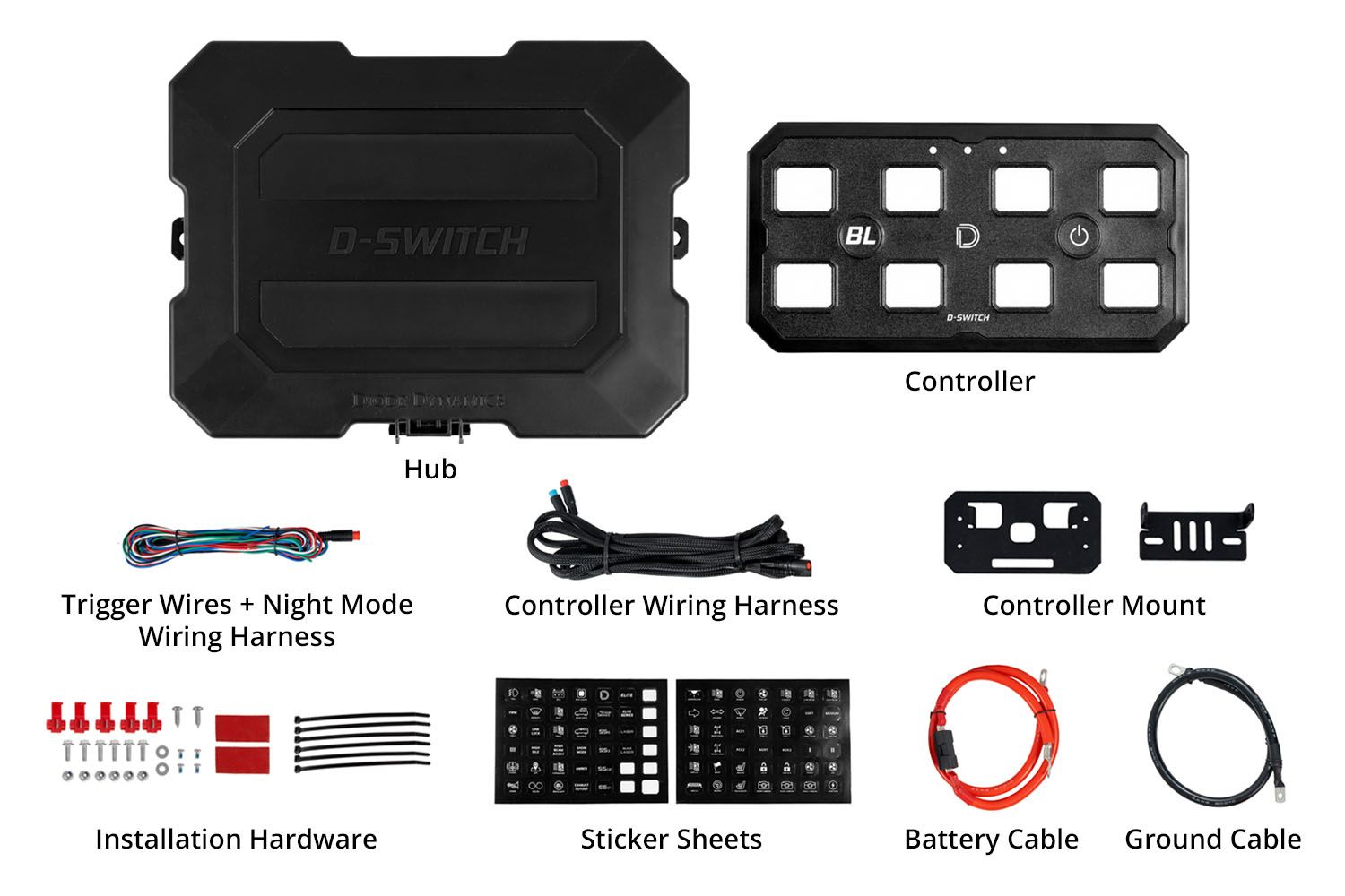 ديود ديناميات D-Switch 8-Channel Switch Panel 6