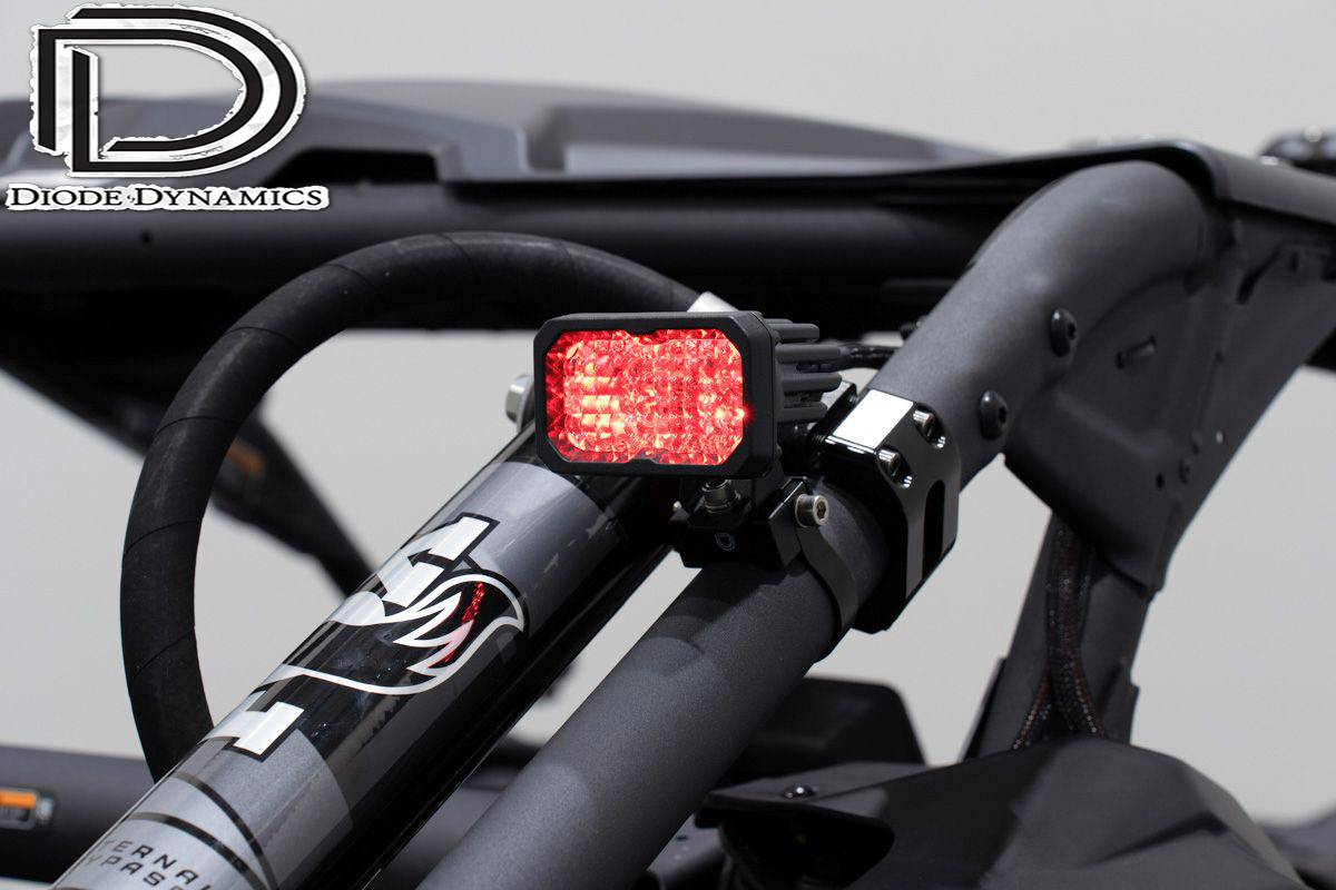 طقم تركيب الضوء العكسي لشريط DD Roll Bar لـ Can-Am Maverick X3 2017+ (واحد) 1
