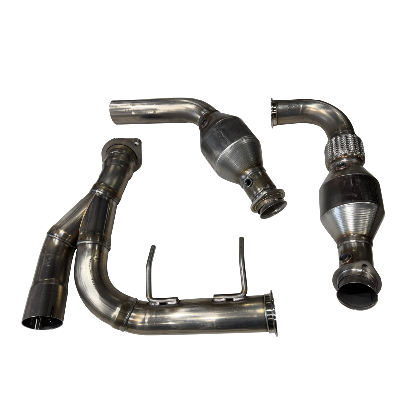 SPD Performance Alpha Catted Y Pipe Ford F-150 5.0L Coyote 2021+ 3