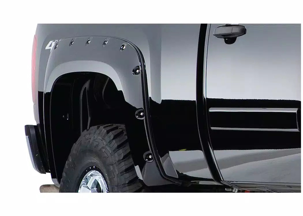 Bushwacker Cut-Out Style توسعة رفارف for Chevy Silverado HD (2007-2013) 1
