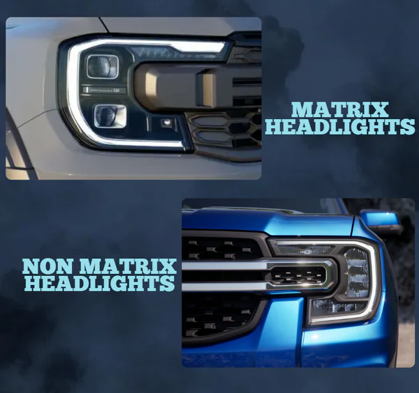 تحويل LUX "Lava" Amber DRL المميز (Matrix Performance LED) لسيارة Ford Ranger Rapto 5