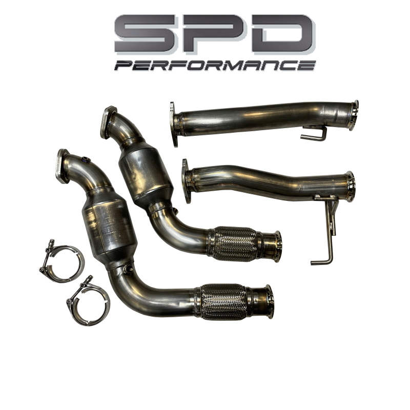 SPD Performance 304 أنابيب من الفولاذ المقاوم للصدأ لـ Ford Bronco Raptor 2022-2026 1