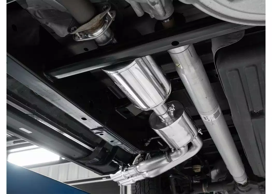 مخرج MBRP مزدوج المحور المسبق من الفولاذ المقاوم للصدأ مقاس 3 بوصات عادم كات باك لسيارة Ford F-150 2 2